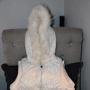 Hooded Reversible Vest Jacket